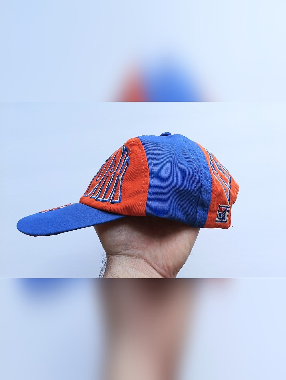 VTG 90s The Game New York Knicks Big Font Hat - Picture 13 of 13